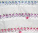 Round rose Sequin Lace