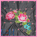 Curve rose Applique