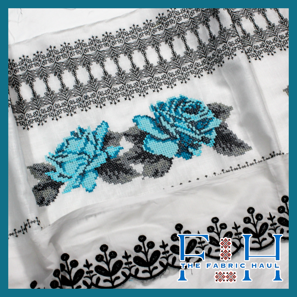 Black Work  rose cs belt - 2 mtr