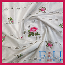 eyelet Hakoba with Cross Stitch bunch