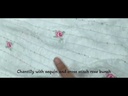 chantilly with CS round rose - 1 mtr