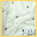 Ivory Silk English rose Bud with Gold