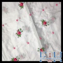 Emb rose bud fabric fk