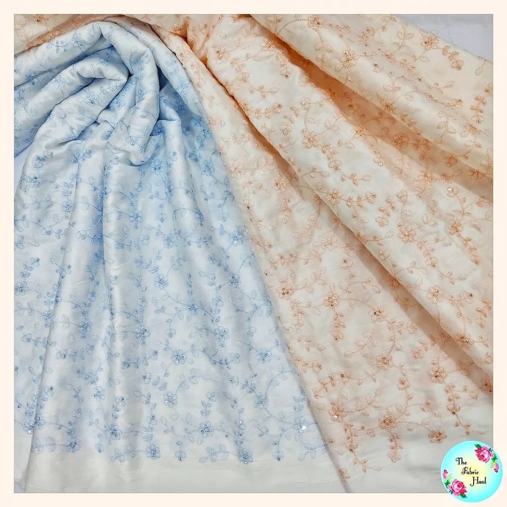 Luckhnowi fabrics 5 mtr