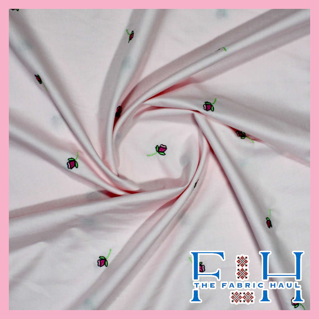 Embroidery Kali Fabric -5 mtr