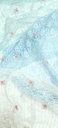 chantilly with CS round rose - 1 mtr