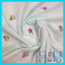Cotton Seersucker Rose Kali - 3.5 mtr