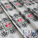 French Frames Lace Fabric - 1 mtr
