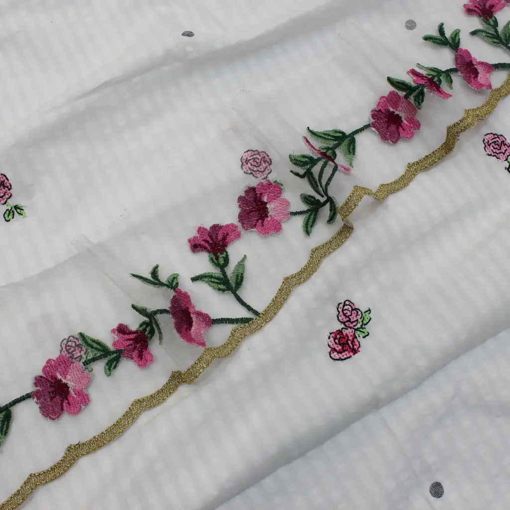 Small Floral Lace - 2 mtr