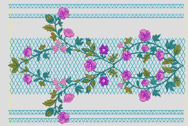 Rose Fence Net - 1 mtr