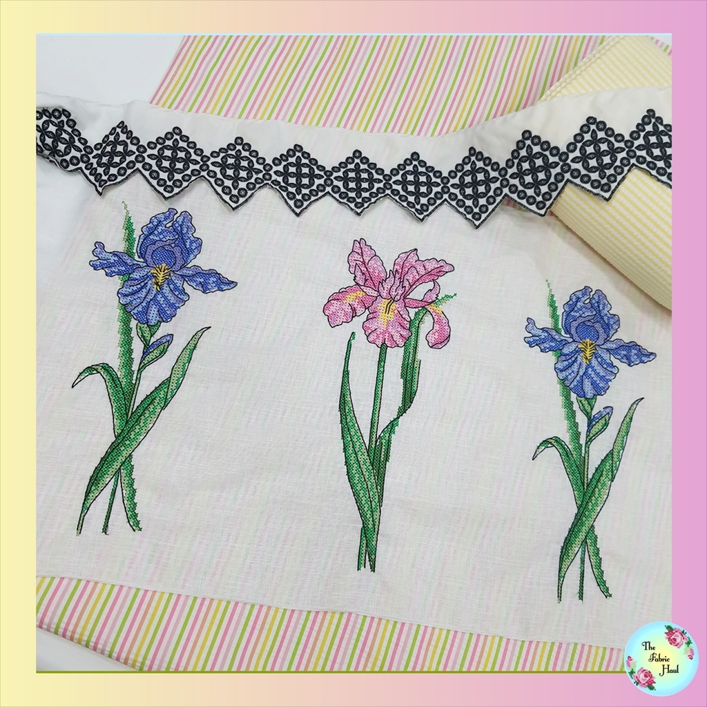 Orchid Garden Belt -2 yds