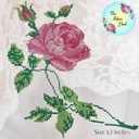 Applique Dainty rose - 1 pc