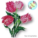 Applique Trendy Tulips