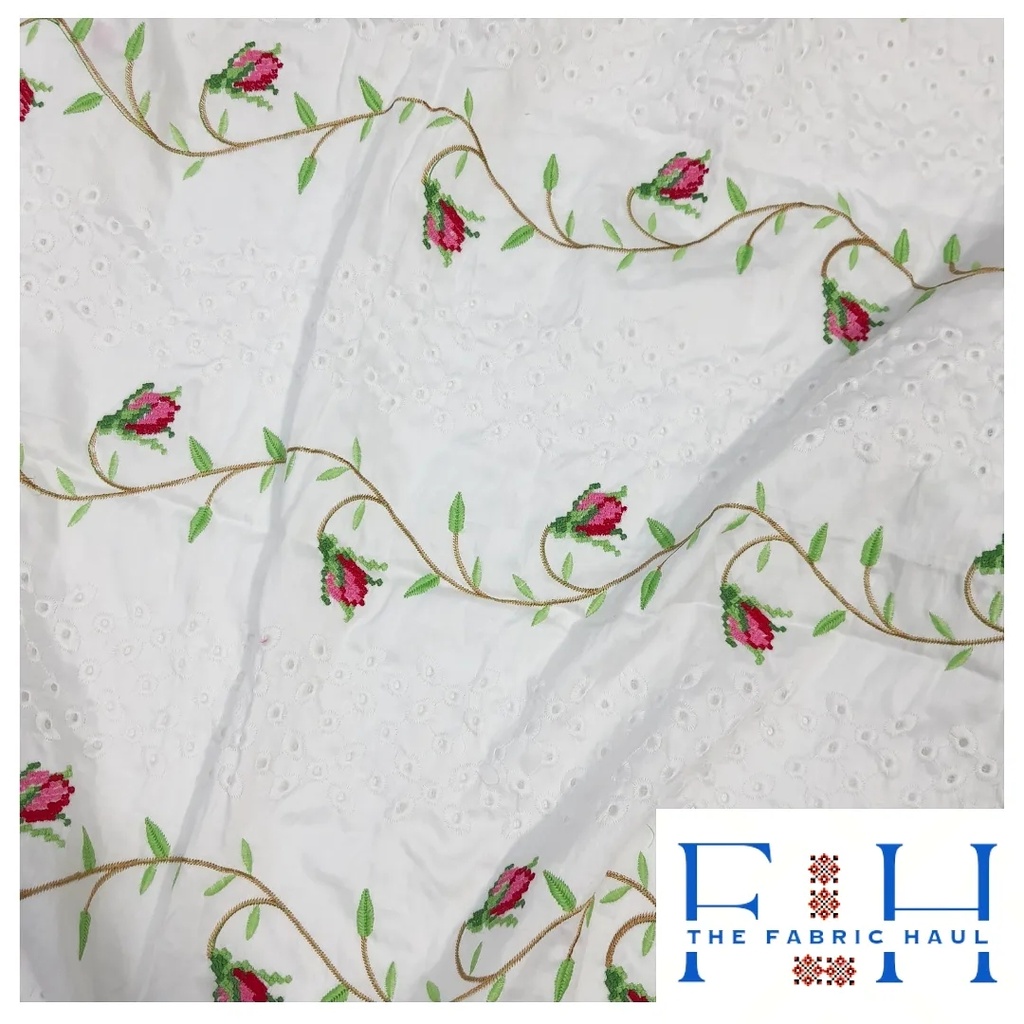 Rose Swirl Hakoba - 1 mtr