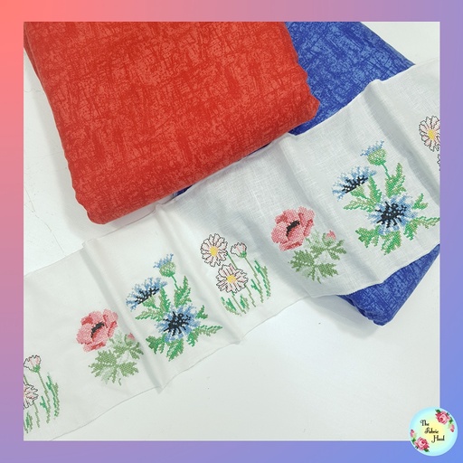 poppy floral garden 4 mtr
