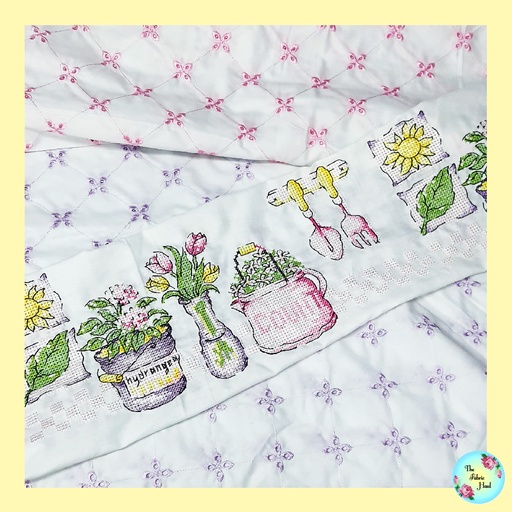 Gardening Cross Stitch Belt - 2 mtr