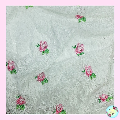 Chantilly With CS Rose -1 mtr