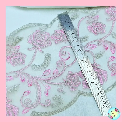 The Two- way Rose Swirl Lace -2 mtr