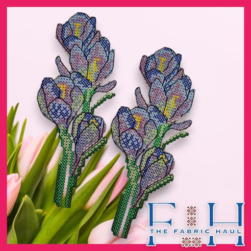 Crocus Tulip Applique