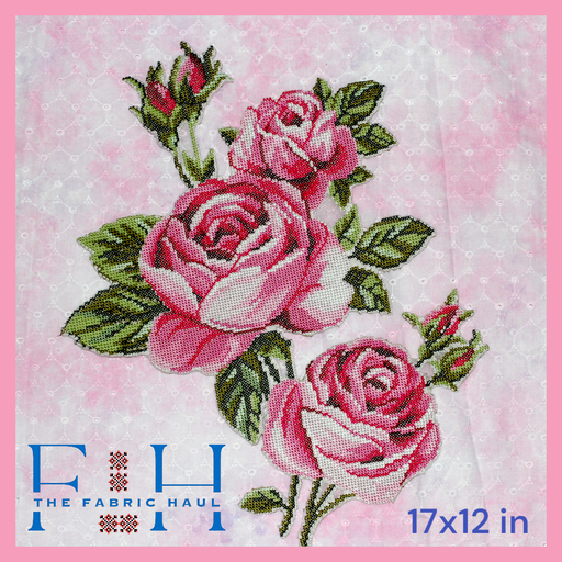 Majestic Rose Applique