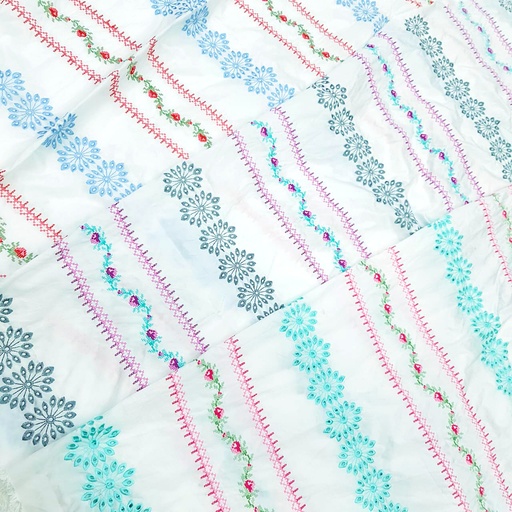 Silk Rose Lace Border -1 mtr