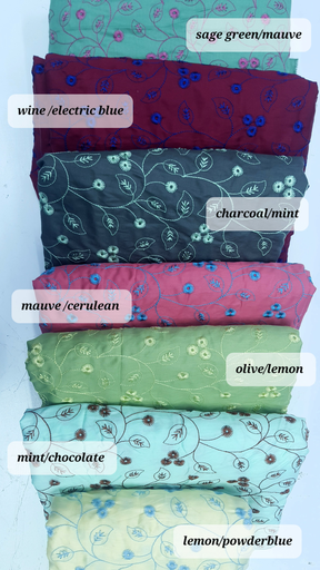 Colour Block Jam Hakoba - 5 mtr