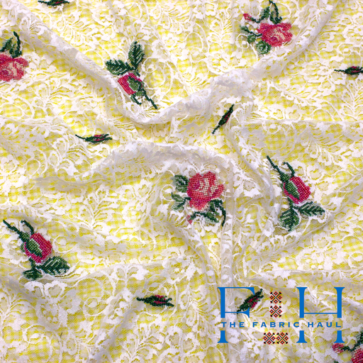 Chantilly with Falling Roses -1 mtr