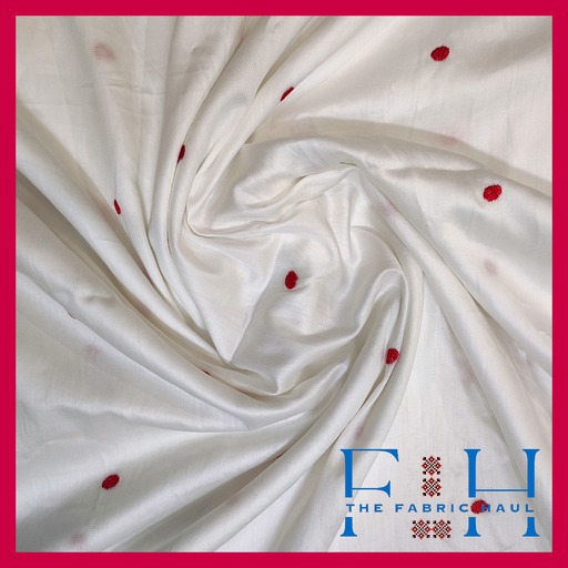 Cotton Satin dots - 1mtr